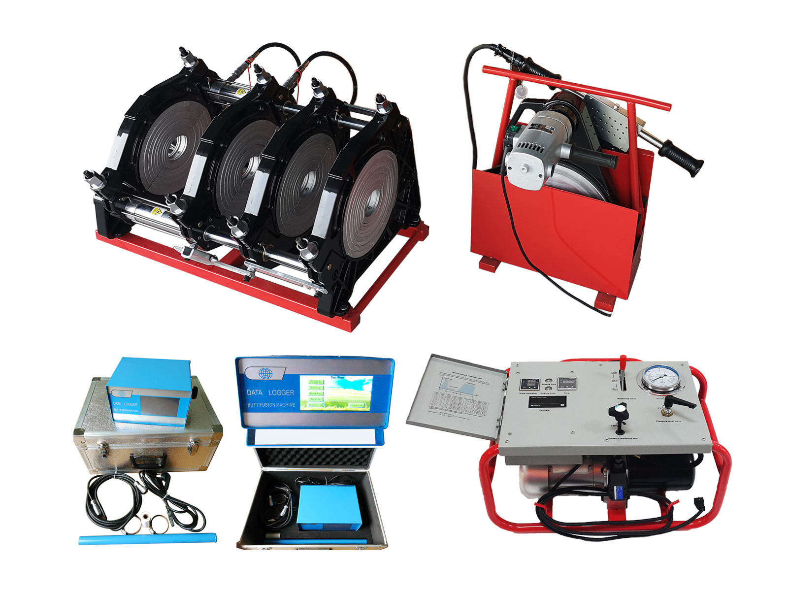 เครื่องเชื่อมท่อ HDPE Data logger