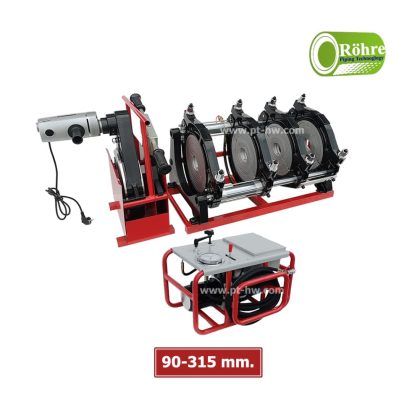 เครื่องเชื่อมท่อ HDPE 315 mm. (12") รุ่น HD315/90