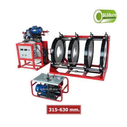 เครื่องเชื่อมท่อ HDPE รุ่น HD630/315