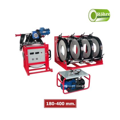 เครื่องเชื่อมท่อ HDPE 400 mm. (16") รุ่น HD400/180
